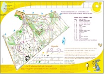Parcours permanent de course d'orientation à Toulfoen, Carnoet, Quimperlé